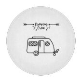 Camping crew schneidebrett (Vorderseite)