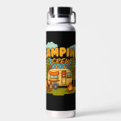 Camping Crew Trinkflasche (Rückseite)