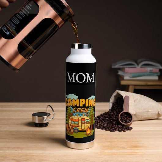 Camping Crew Trinkflasche (Kaffee (gedreht))