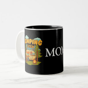 Camping Crew Zweifarbige Tasse
