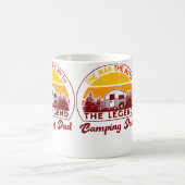 Camping Dad Motorhome Caravan Camper Dad Kaffeetasse (Mittel)