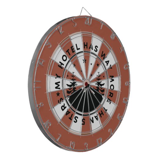 Camping Dartscheibe (Vorderseite Links)