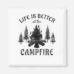 Camping – Das Leben ist am Lagerfeuer besser Magnet