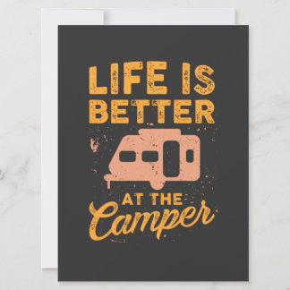 Camping - Das Leben ist besser im Campingplatz
