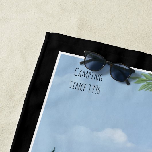 Camping Day Strandtuch (Beispiel)