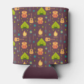 Camping der coolen Liebe Outdoorsy Dosenkühler (Rückseite)