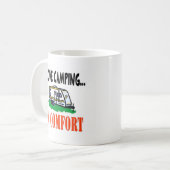 Camping der Liebe I im Komfort Kaffeetasse (Vorderseite Links)