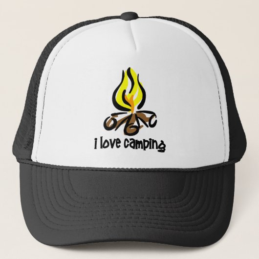 Camping der Liebe I Truckerkappe (Vorderseite)