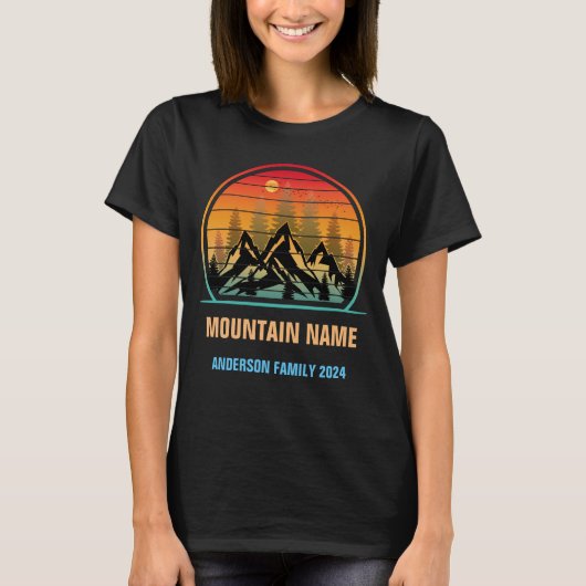 Camping der Sondergebirge T-Shirt (Vorderseite)