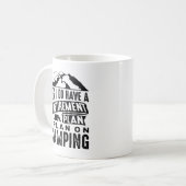Camping des Rentenplans Kaffeetasse (Vorderseite Links)
