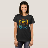 Camping Desert Sunset Cactus Desert Life Succulent T-Shirt (Vorne ganz)