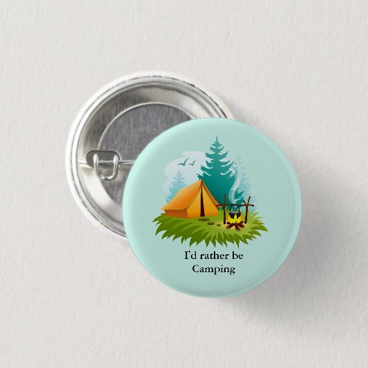 Camping-Design-Button Button (Vorne & Hinten)