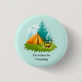 Camping-Design-Button Button (Vorderseite)