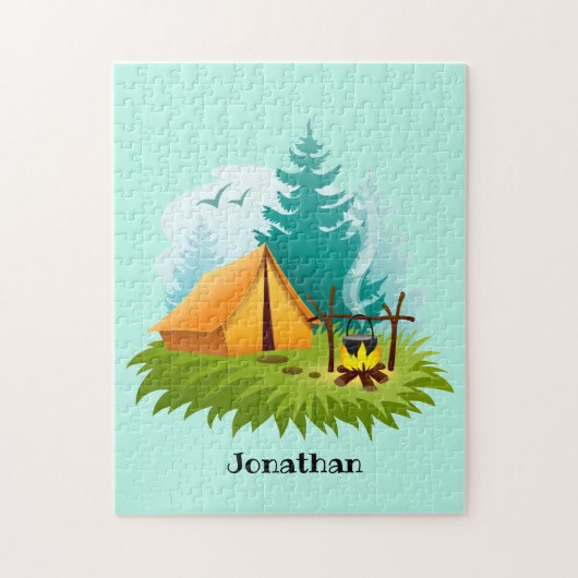 Camping Design Jigsaw Puzzle (Vertikal)