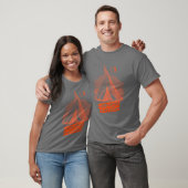 Camping-Design Mädchen T-Shirt (Unisex)