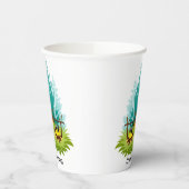 Camping Design Paper Cup Pappbecher (Links)