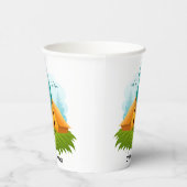 Camping Design Paper Cup Pappbecher (Rechts)