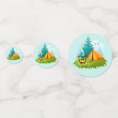 Camping Design Table Confetti Konfetti (Rückseiten)
