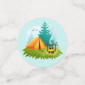 Camping Design Table Confetti Konfetti (Klein Vorderseite)