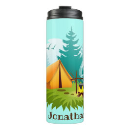 Camping Design Thermal Tumbler Thermosbecher