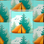 Camping-Designgewebe Stoff (Kachel)