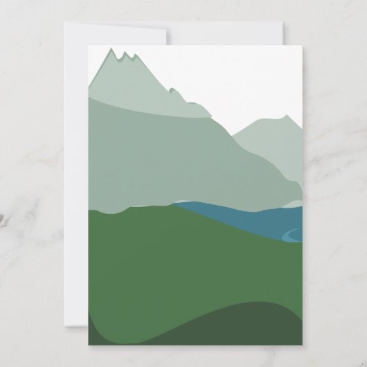 Camping Einladung (Rückseite)