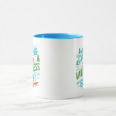 Camping Entdecken Sie die Schönheit der Wildnis Tasse (Zentrum)