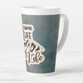 Camping-Enthusiasten Milchtasse (Rechte Ecke)