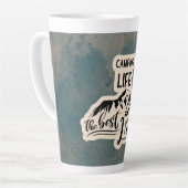 Camping-Enthusiasten Milchtasse (Linke Ecke)