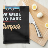 Camping - Entschuldigung für das, was ich gesagt h Geschirrtuch (Viertel Falte)