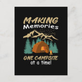 CAMPING Erinnerungen Begleitkarte (Vorderseite)