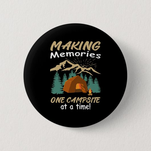 CAMPING Erinnerungen Button (Vorderseite)