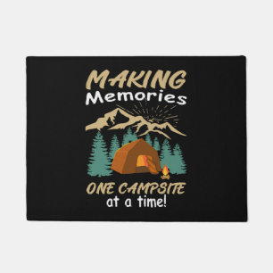 CAMPING Erinnerungen Fußmatte