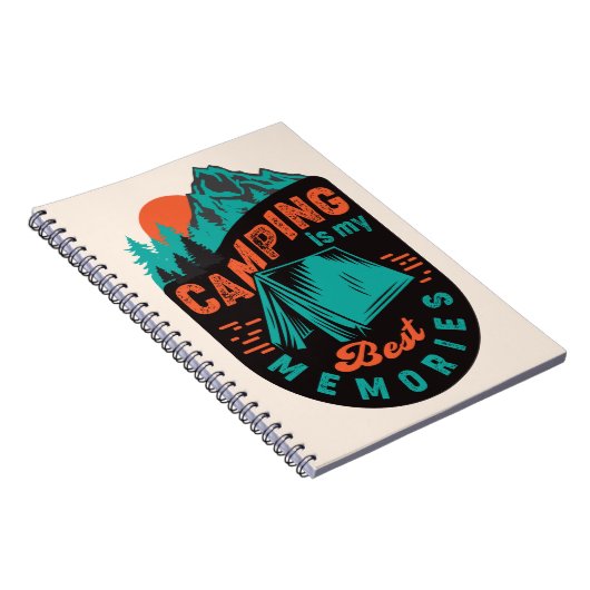 Camping-Erinnerungen Notizblock (Rechte Seite)
