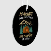 CAMPING Erinnerungen Ornament (Vorderseite)