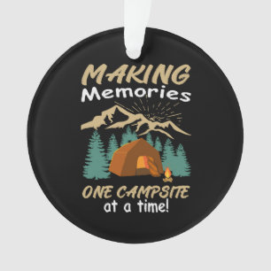 CAMPING Erinnerungen schaffen Ornament
