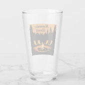 Camping Erinnerungen warten Glas (Rückseite)