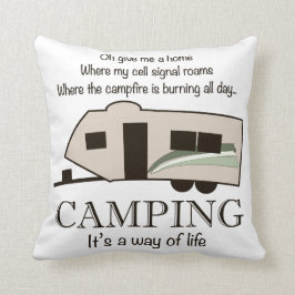 Camping: Es ist eine Lebensart Kissen