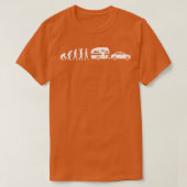 Camping Evolution T-Shirt (Design vorne)