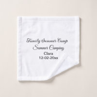 Camping Familienurlaub benutzerdefinierte Name Dat