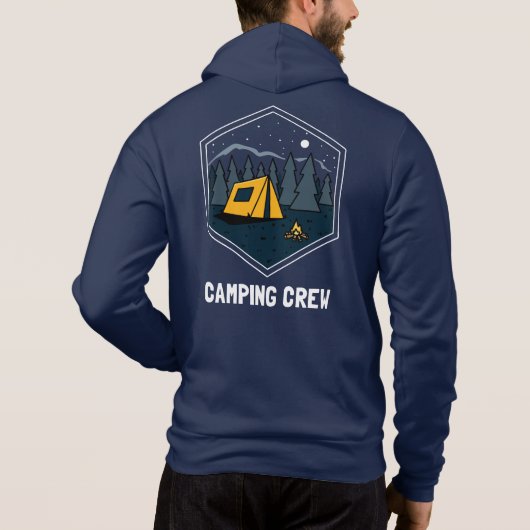 Camping Familienurlaub Matching Hoodie (Rückseite)