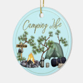 Camping Family Life Ornament für den Baum (Links)