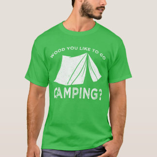 Camping-Fan, würdest du gerne mit der Familie camp T-Shirt