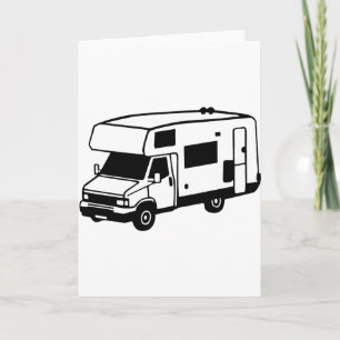 Camping Feiertagskarte