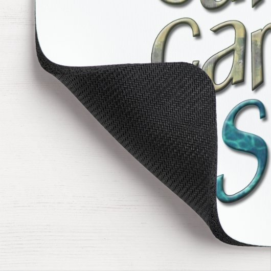 Camping Fischen Mousepad (Ecke)