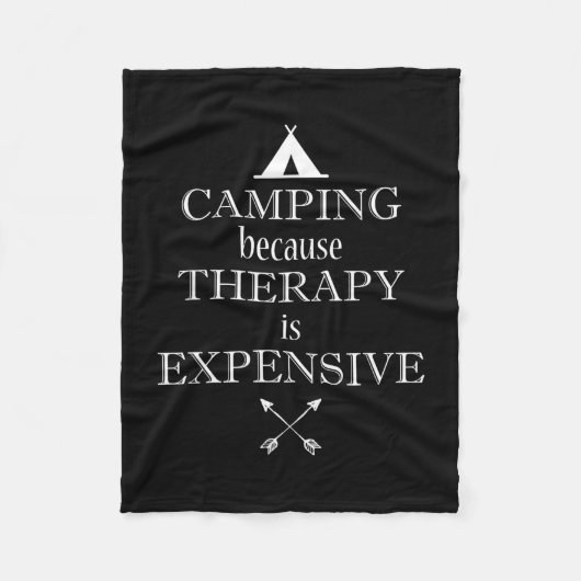 Camping fleecedecke (Vorderseite)