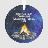 Camping Florida State Parks Palmen Ornament (Rückseite)
