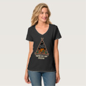 Camping for a New Adventure Camper Vacation Camp T T-Shirt (Vorderseite Vollansicht)
