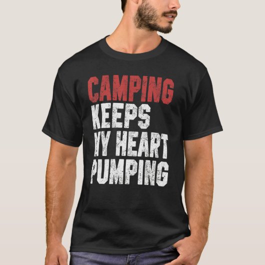Camping  For Men Women Trip RV Vacation Hiker T-Shirt (Vorderseite)