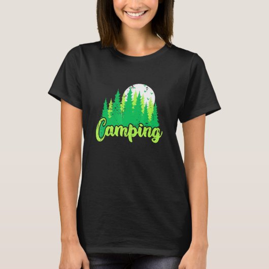 Camping Forest Camping T-Shirt (Vorderseite)